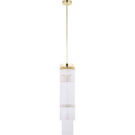 dlhy klasikcky zlaty kristalovy lustre luxusne obyvackove osvetlenie art deco lampa glamour obyvacka elegantny zamok vila.jpg